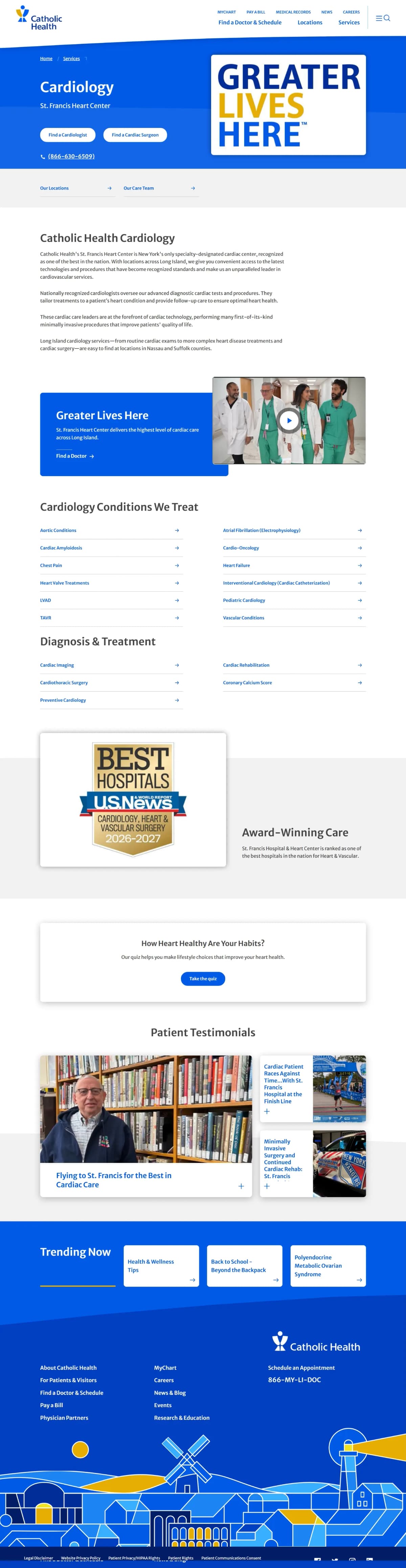 CardioLife Heart Centre Website
