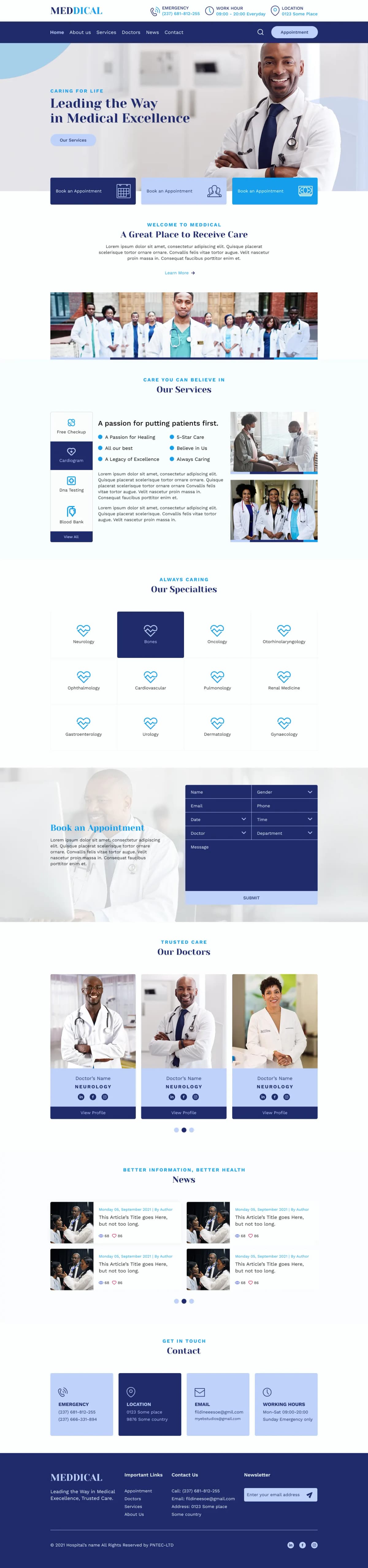 Lifeline Super Speciality Hospital Website