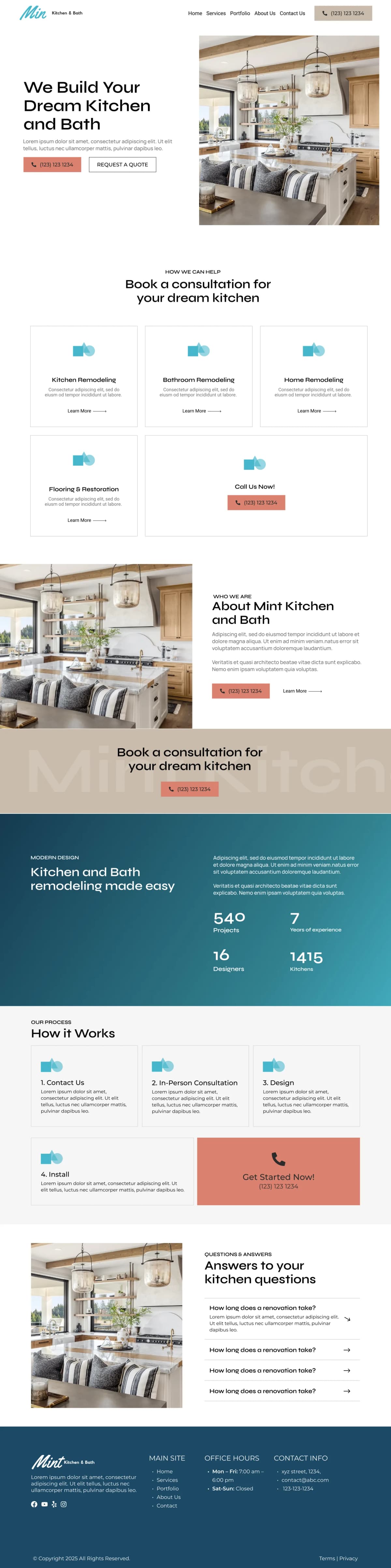 Signature Interior Studio Website