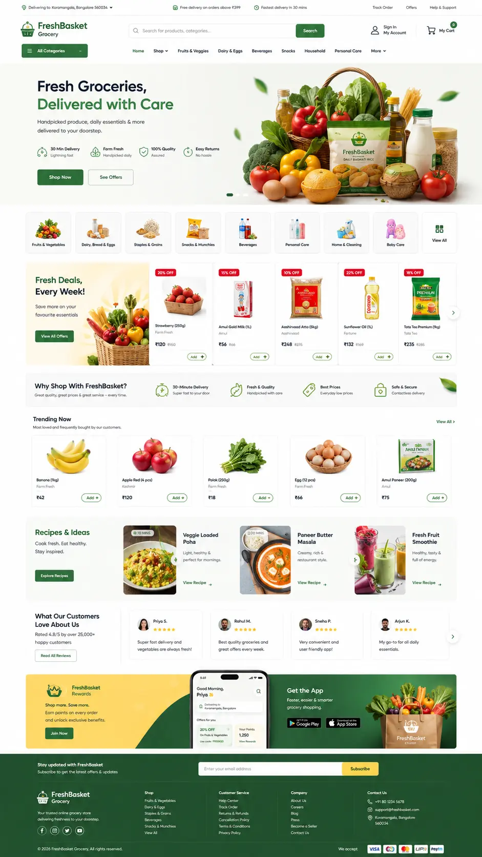 website preview