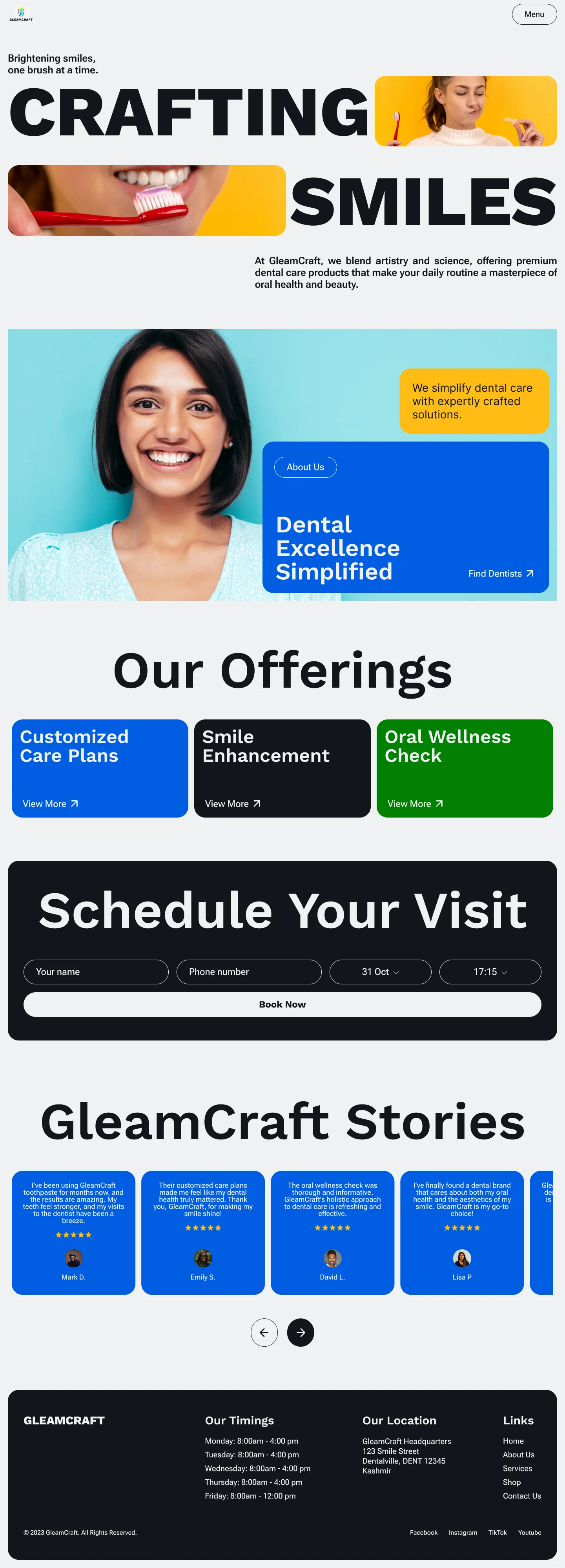 website preview