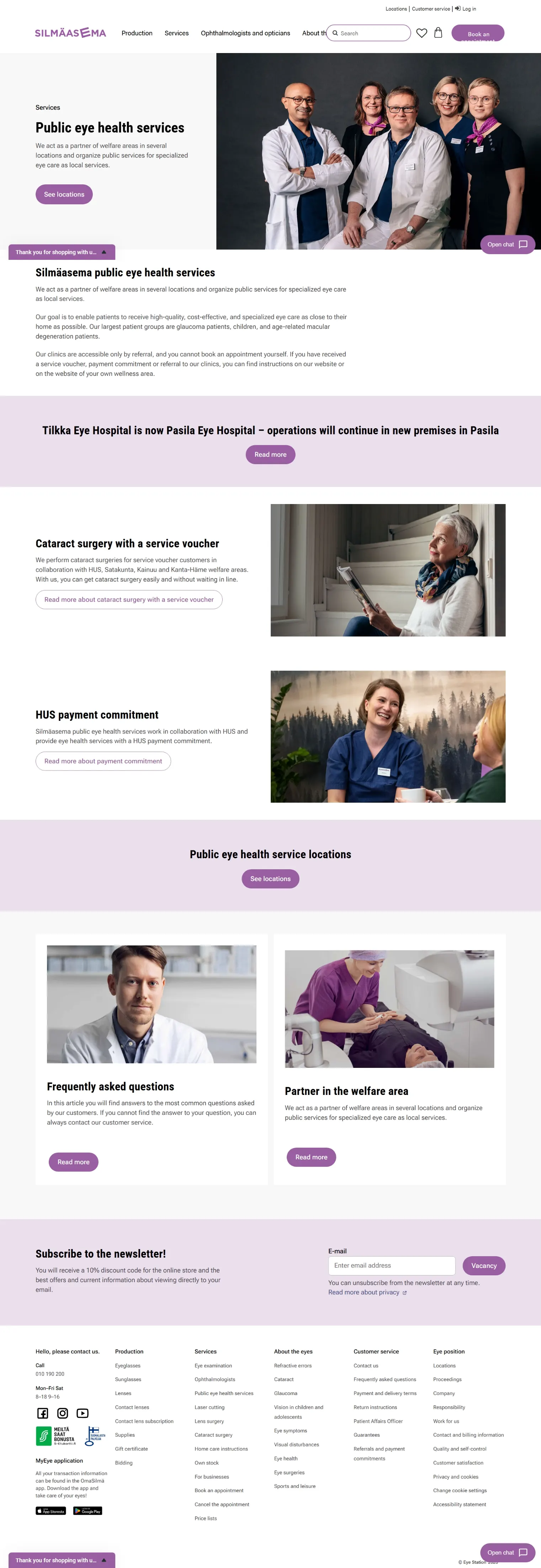 website preview