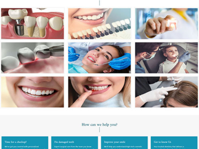 Dental /Dentis  Hospital Clinic Website - DentCare Pro