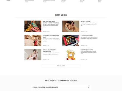 Pernia's pop up shop