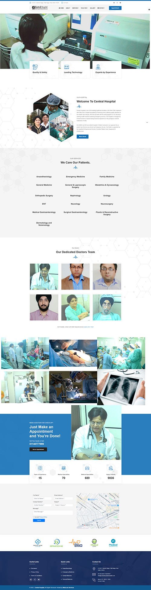 Central hospital west Delhi